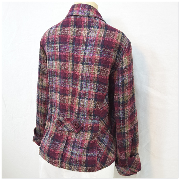 CHRISTOPHER & BANKS, Tweed Blazer, size XL PETITE - Picture 5 of 8